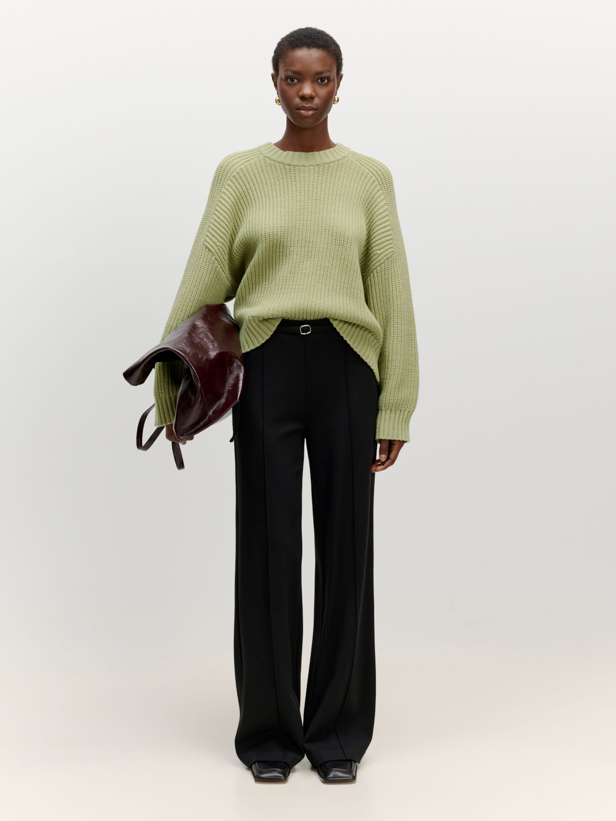 EDITED Pullover 'Ally' grün