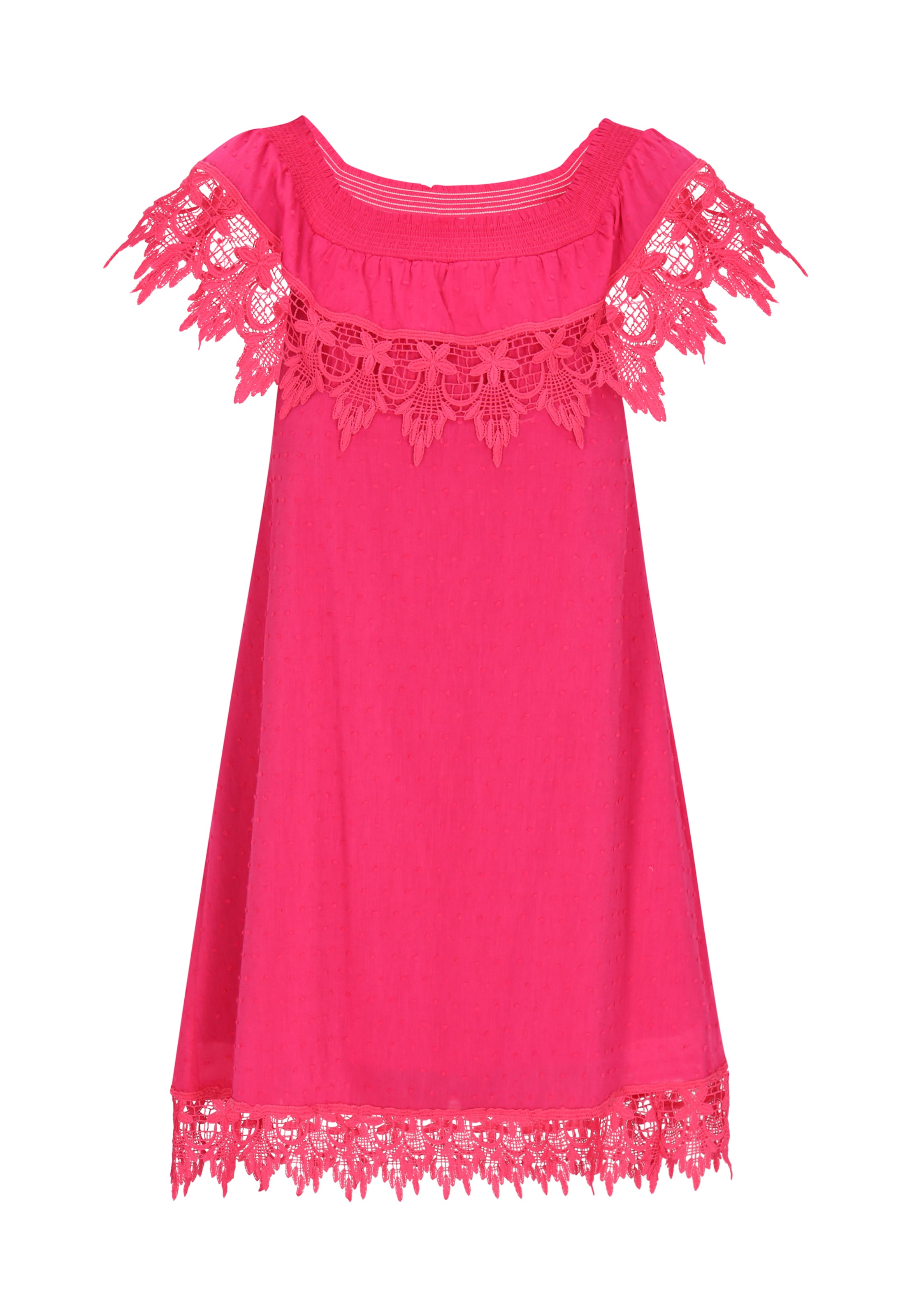 IZIA - Vestido en rosa: frente