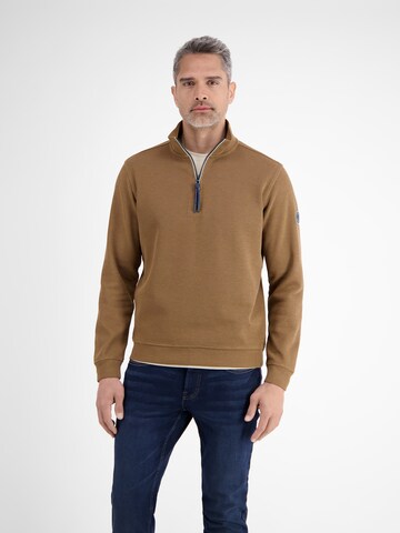 LERROS Sweatshirt in Bruin: voorkant