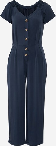 LASCANA Jumpsuit in Blauw: voorkant