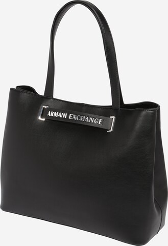 ARMANI EXCHANGE - Shopper em preto: frente