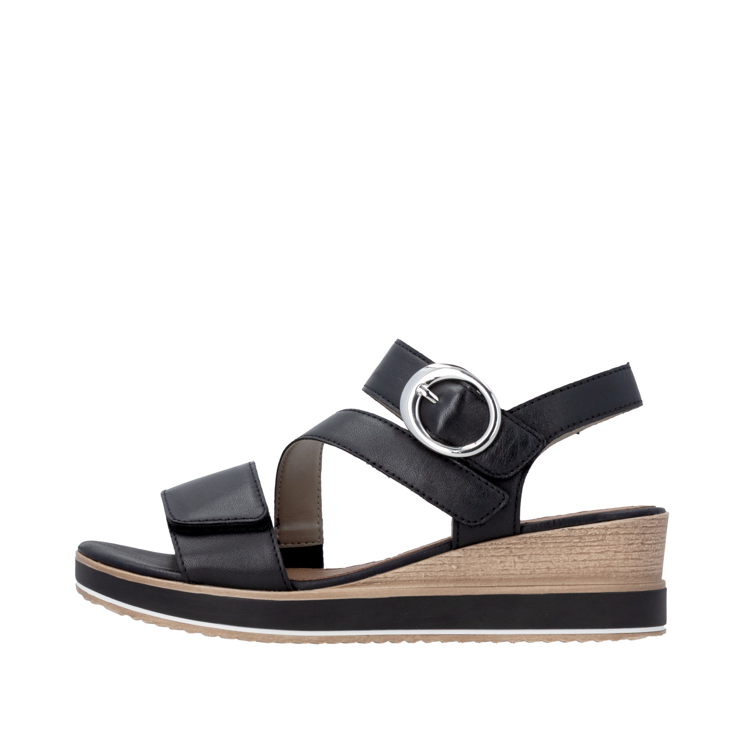 Sandales à lanières REMONTE en noir