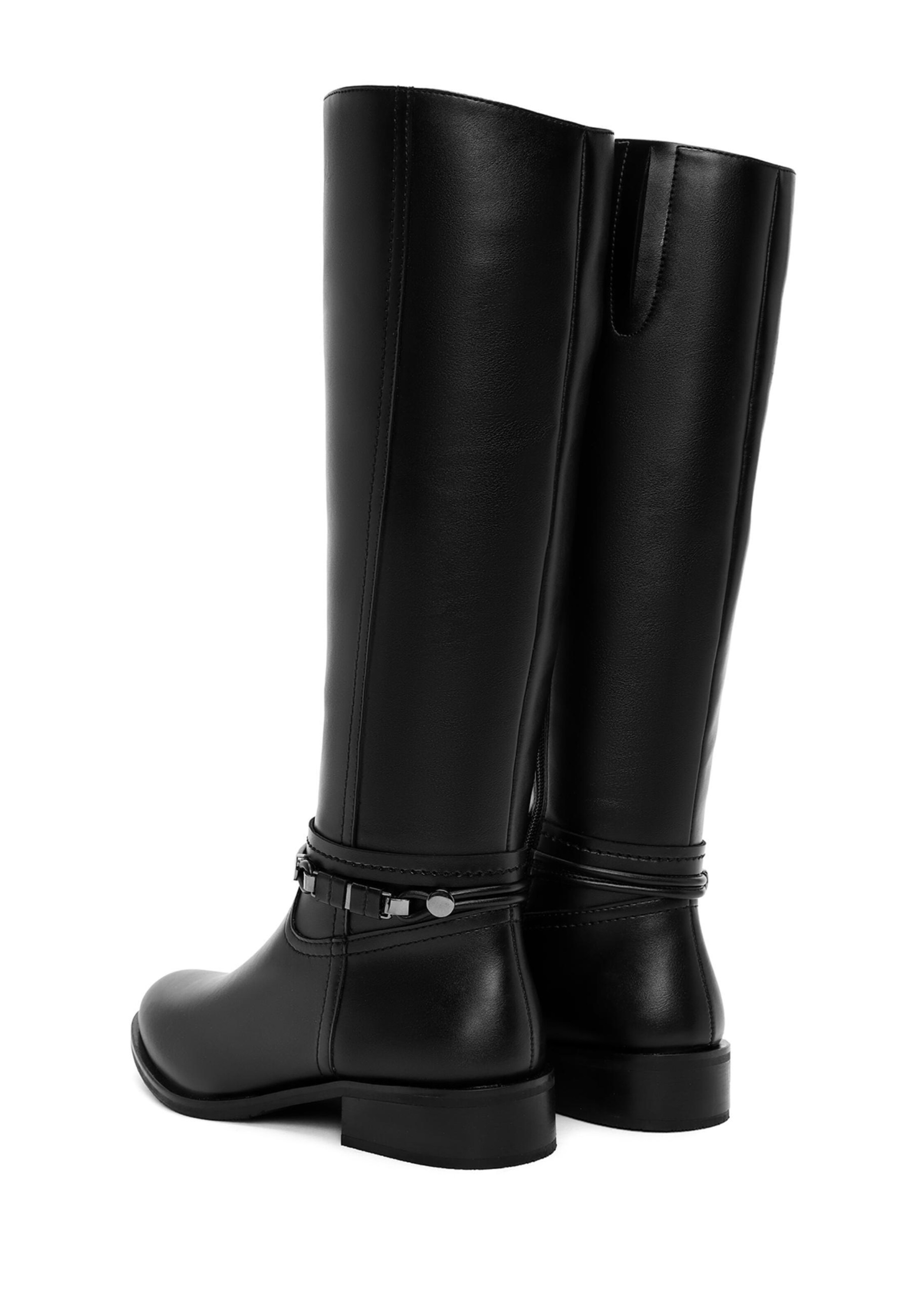 Derimod Stiefel in Schwarz