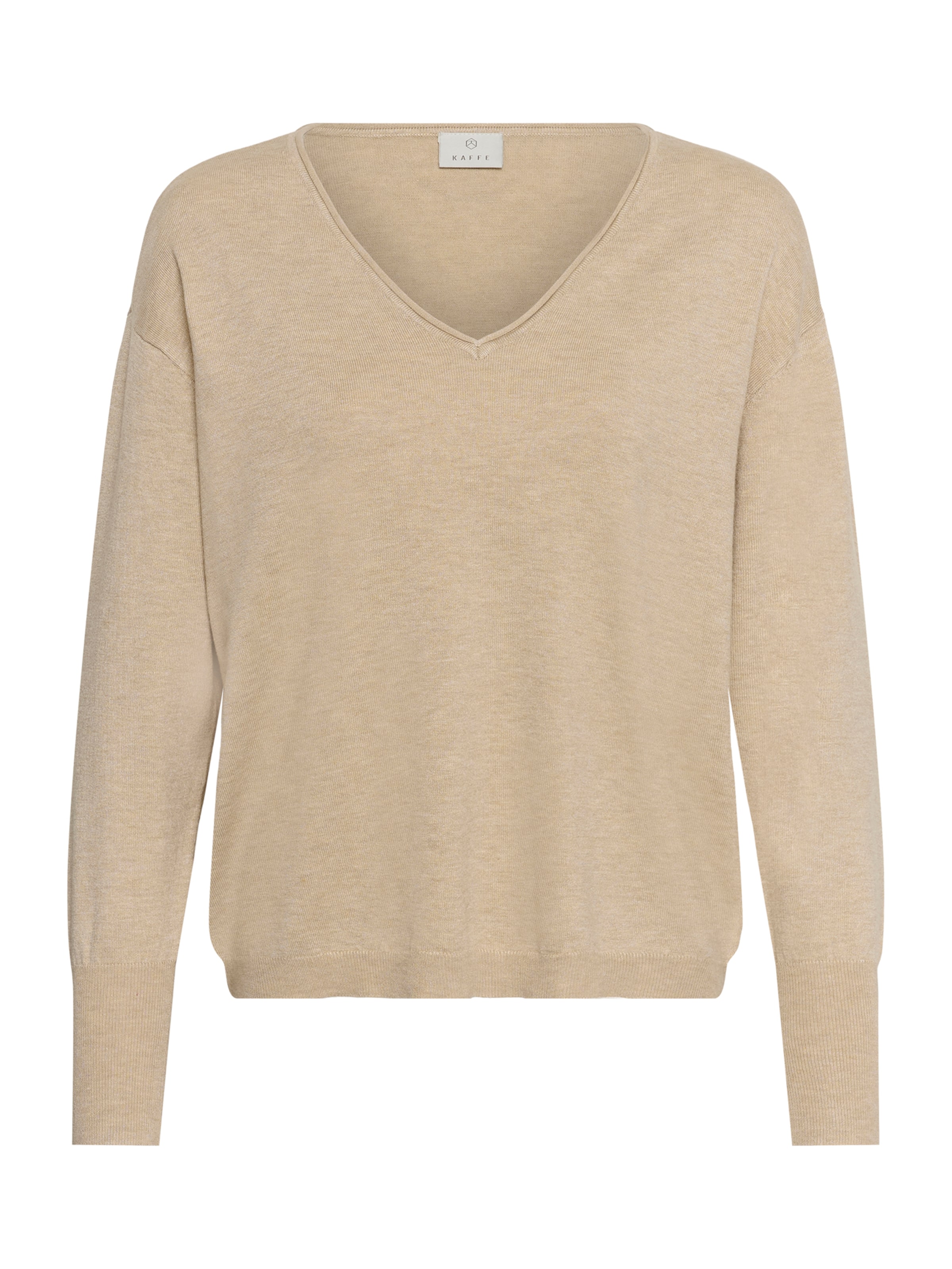 Pull-over 'KAlizza Mai' Kaffe en beige : devant