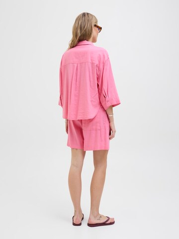 JJXX Ohlapna forma Hlače 'BREEZE SUMMER' | roza barva