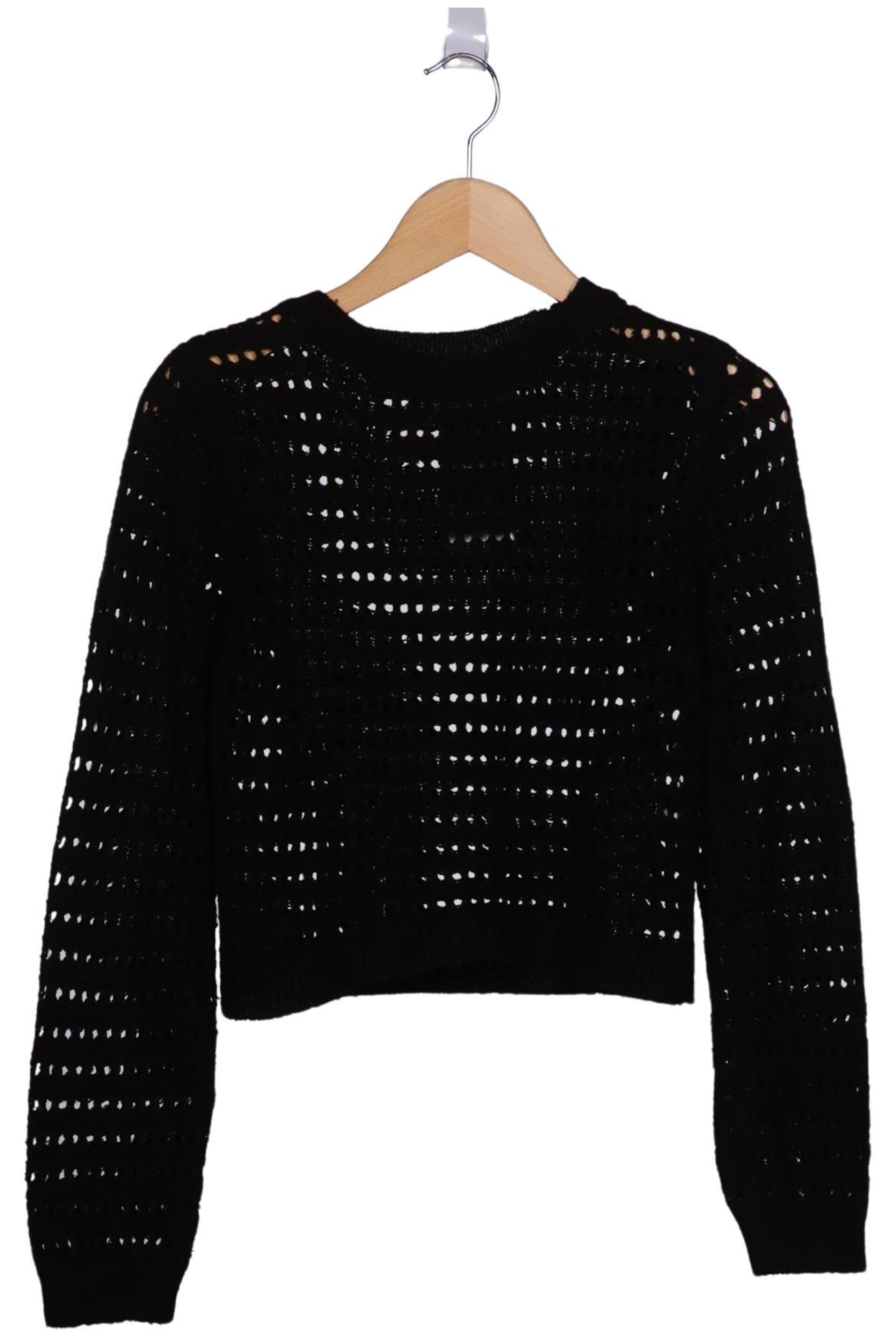 Stradivarius Sweater & Cardigan in XS in Black: front