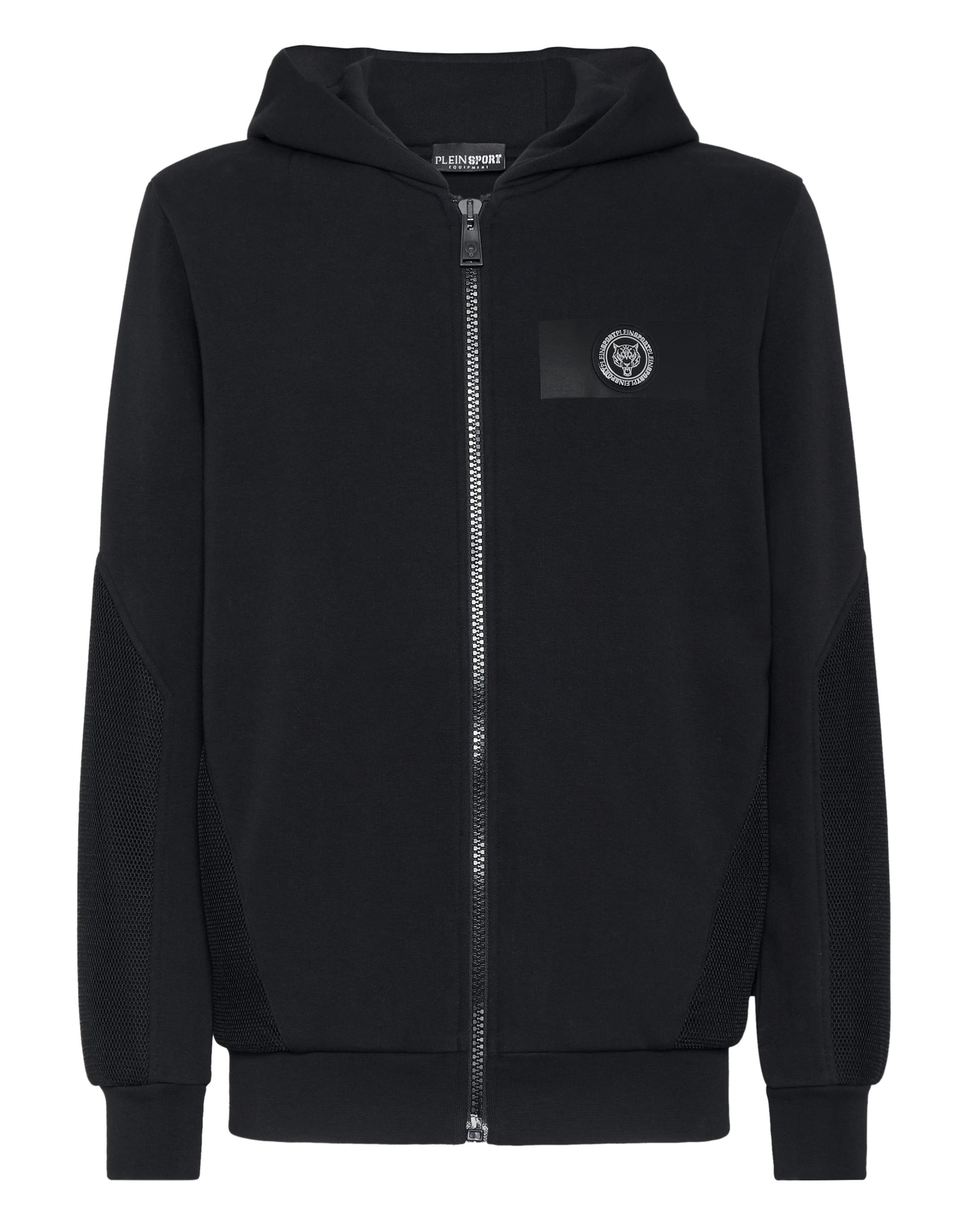 Giacca di felpa Plein Sport di colore verde neon / nero / bianco, Visualizzazione prodotti