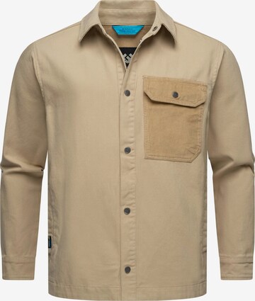 Ragwear Tussenjas in Beige: voorkant