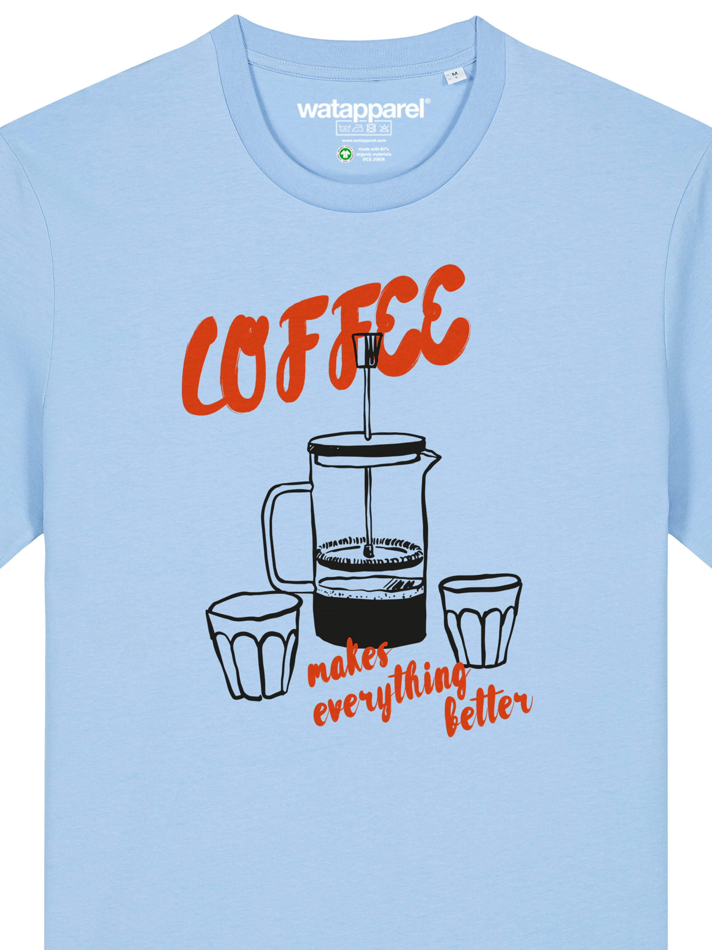 T-Shirt Watapparel en bleu