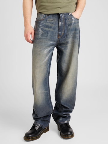 WEEKDAY Loosefit Jeans 'Galaxy' in Blauw: voorkant