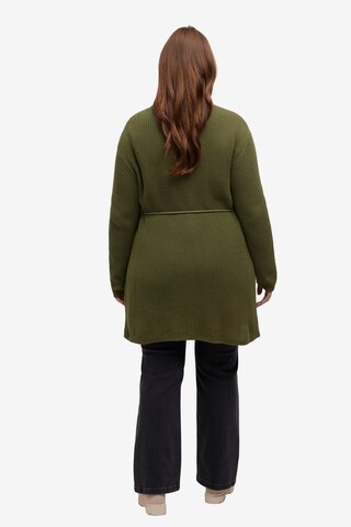 Cardigan Ulla Popken en vert