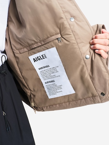 AIGLE Übergangsjacke 'REPREVE' in Beige