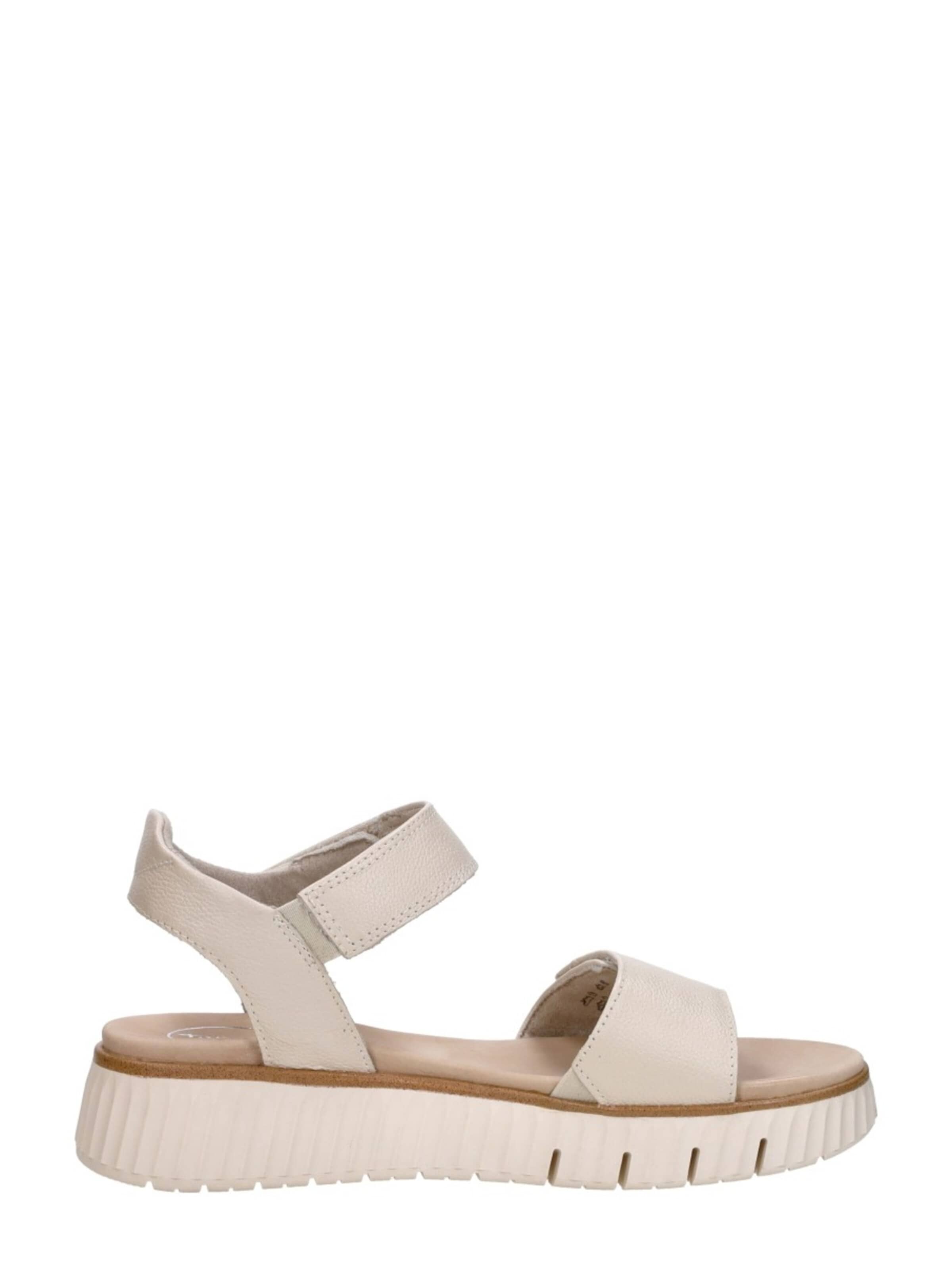 Sandales 'Sandalen Plat' Tamaris en blanc