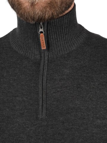 BLEND Strickpullover 'Robin' in Grau