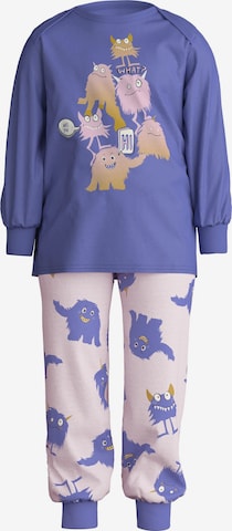 CALIDA Schlafanzug 'Toddlers Monsters' in Blau: Vorderseite