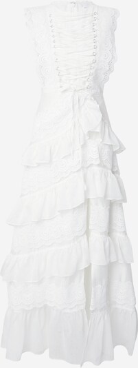True Decadence Robe en blanc, Vue avec produit