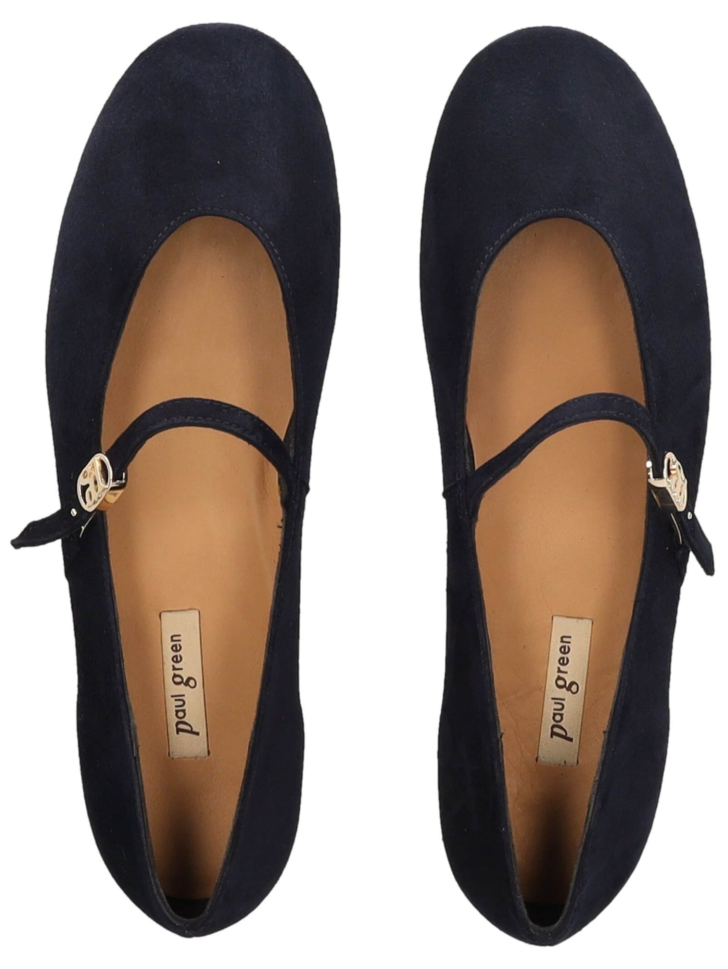 Ballerines à lanières Paul Green en bleu