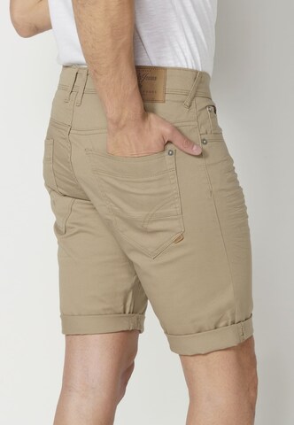 KOROSHI Regular Shorts in Beige