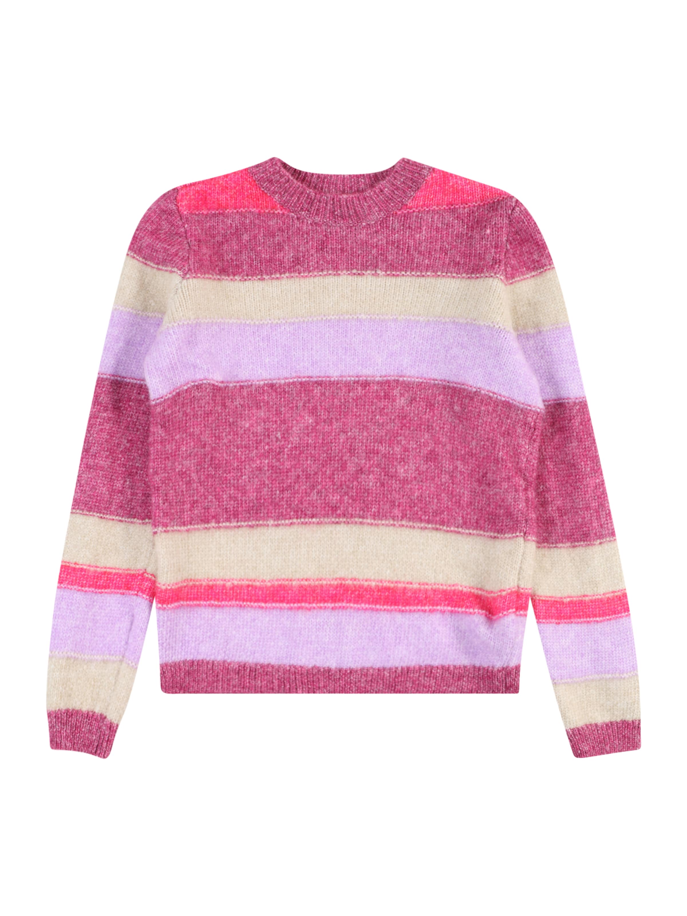 Pull-over 'ELAINE' ONLY GIRLS en violet : devant