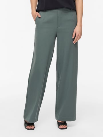 VILA - Pierna ancha Pantalón 'VARONE' en verde: frente