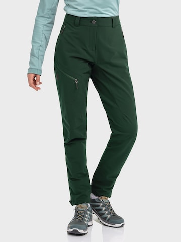 Schöffel Regular Outdoorbroek 'Cascata' in Groen: voorkant
