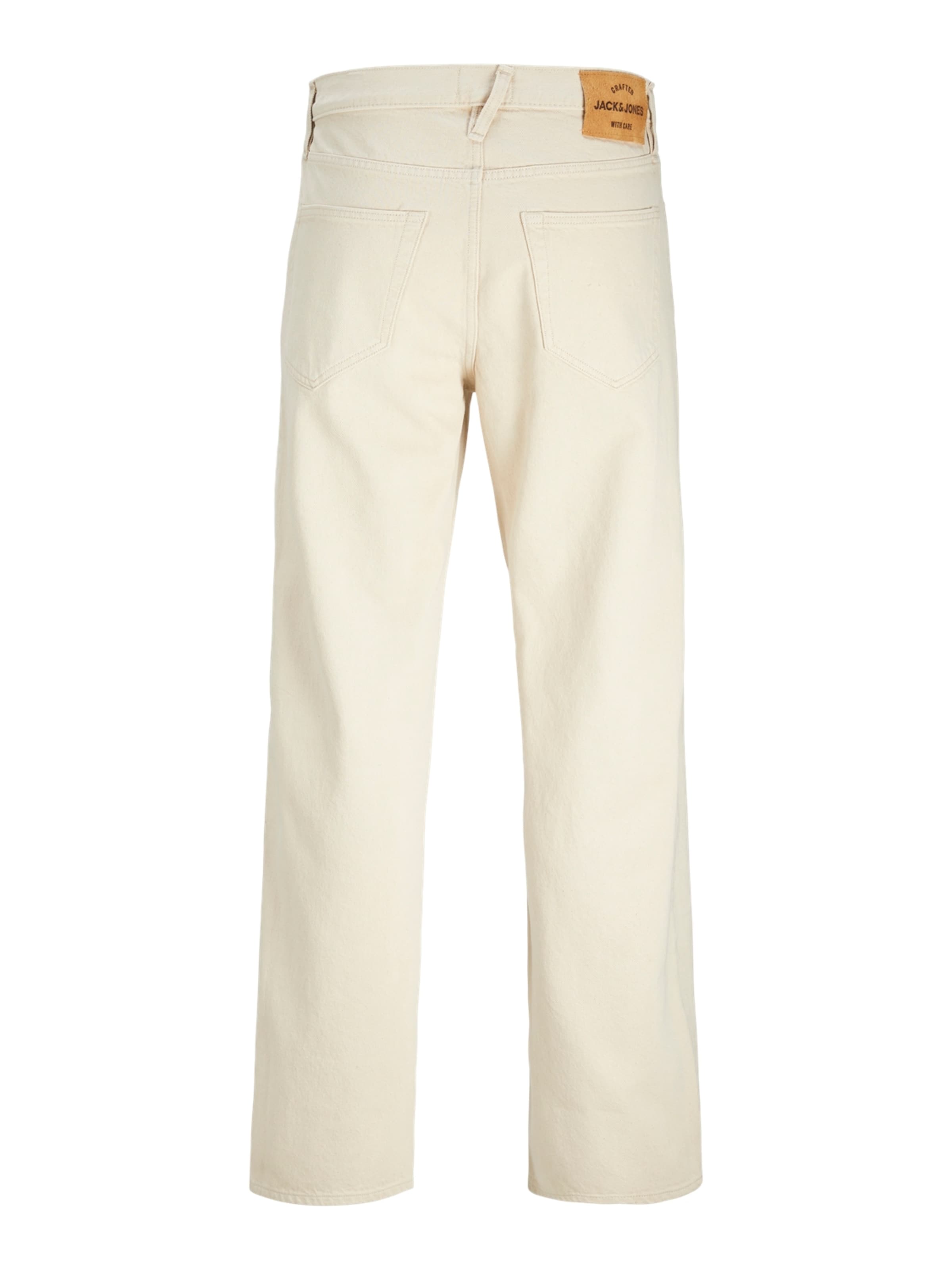 JACK & JONES Loose fit Jeans 'JJIEDDIE JJCOOPER' in White