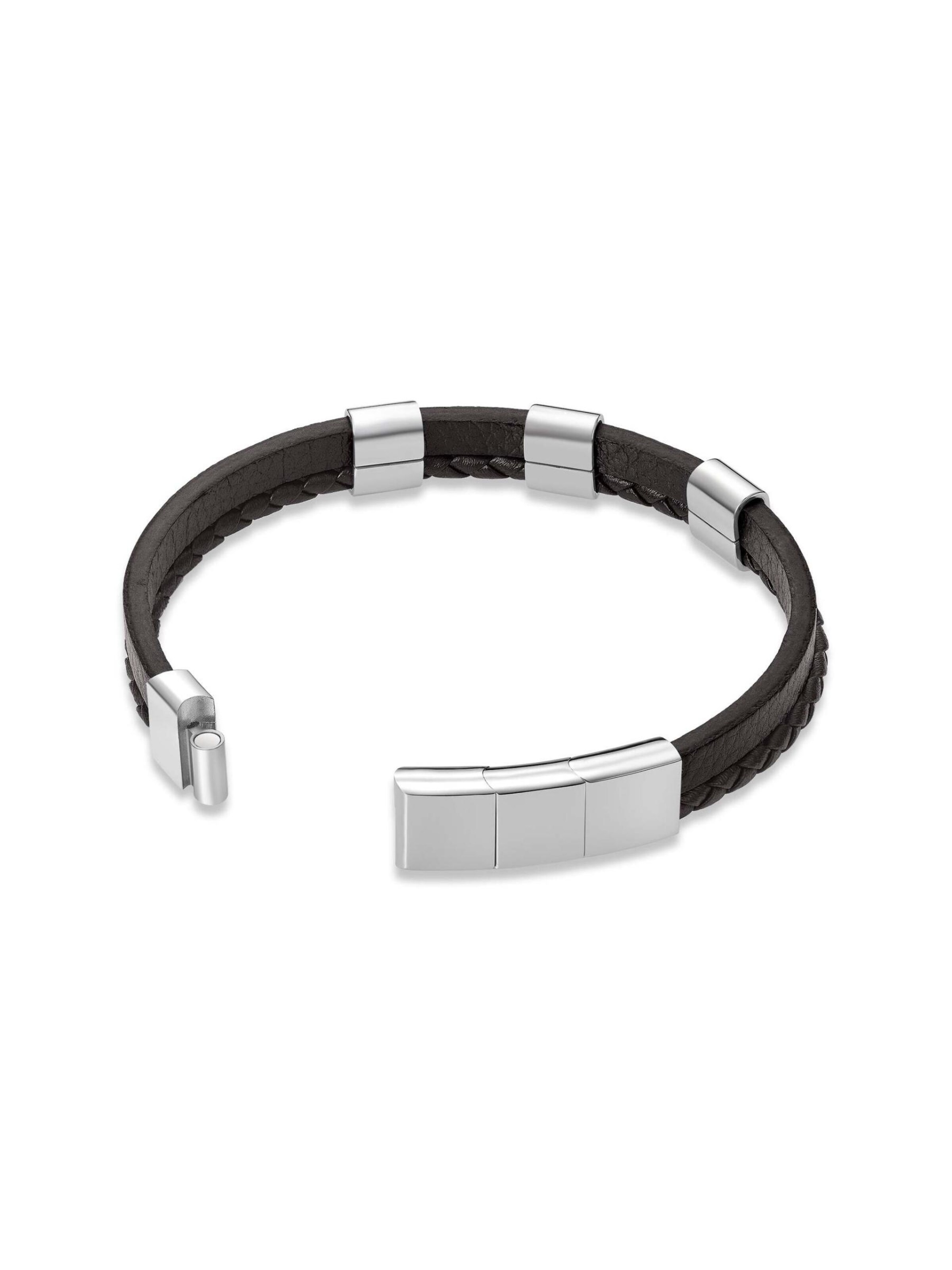 Bracelet 'Ben' POLICE en marron