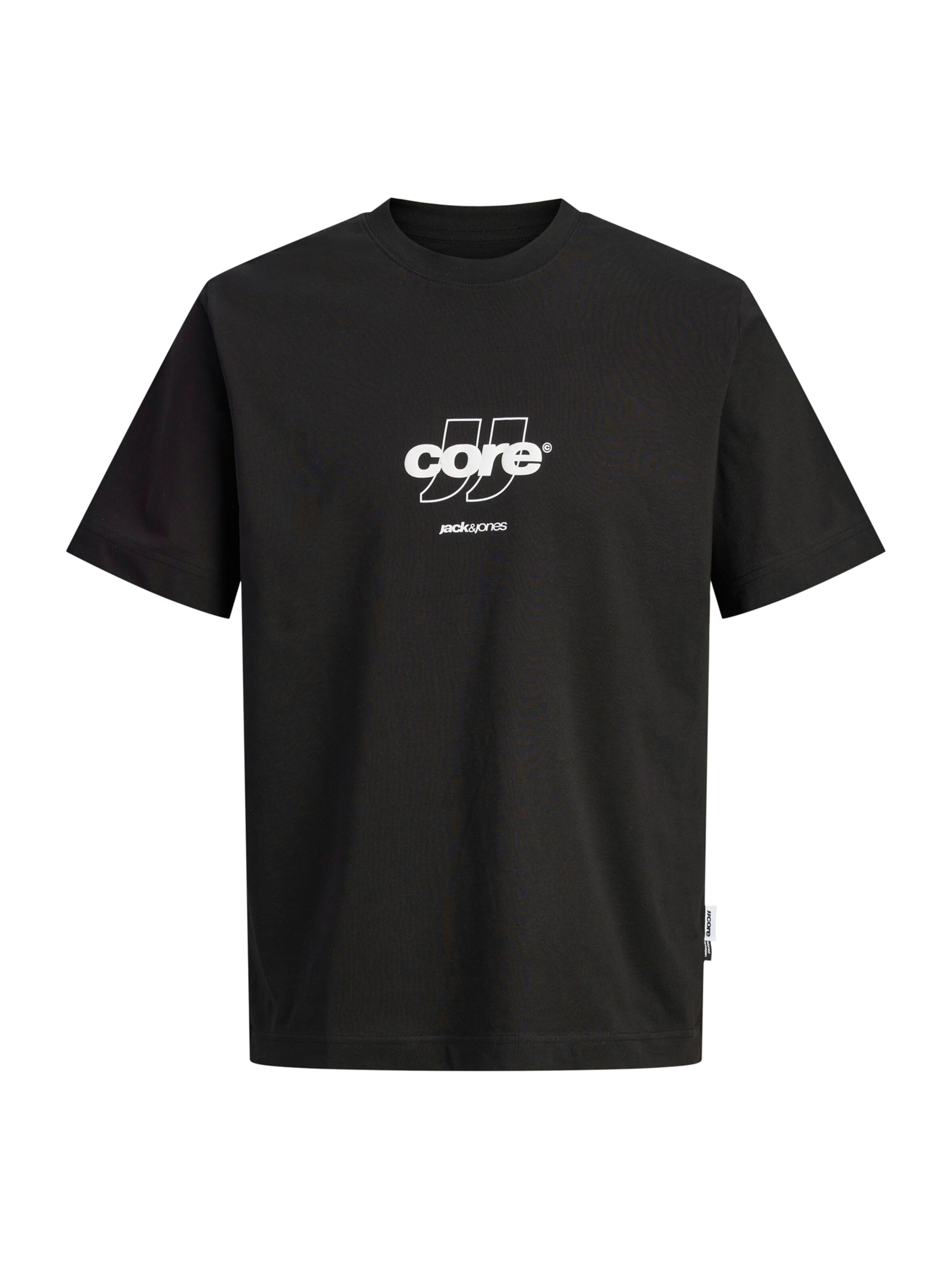 JACK & JONES Shirt 'JCOClub' in Black: front