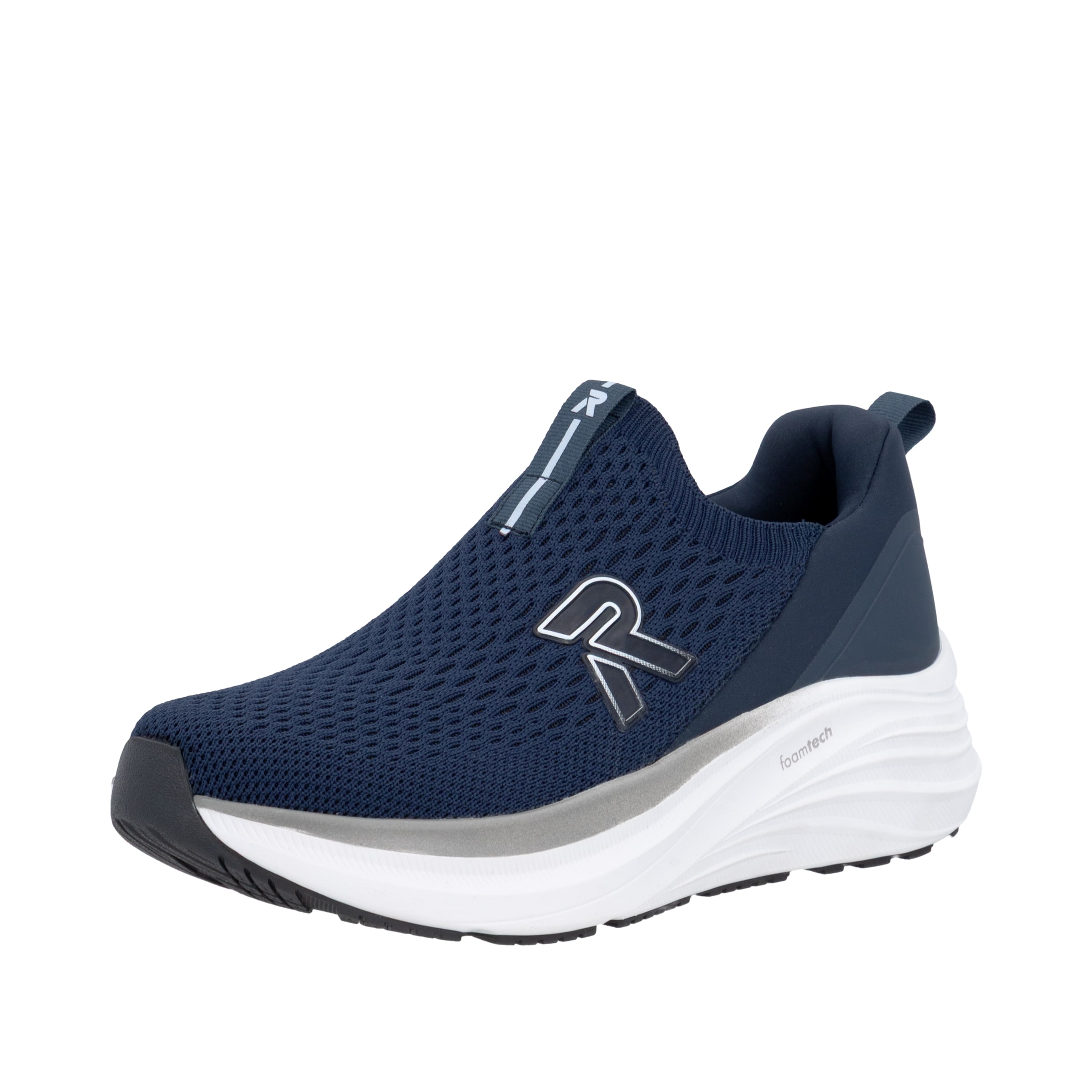 Slip on Rieker Sport en bleu : devant