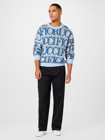 Fiorucci Pullover 'Intarsia' in Blau