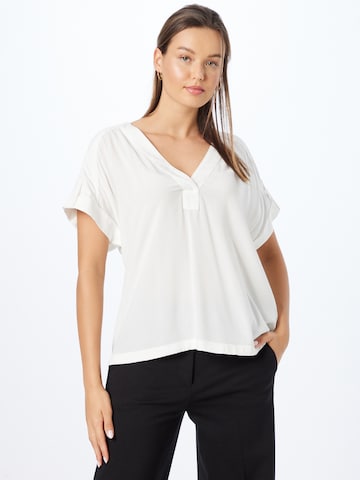 Camicia da donna di ESPRIT in bianco: frontale