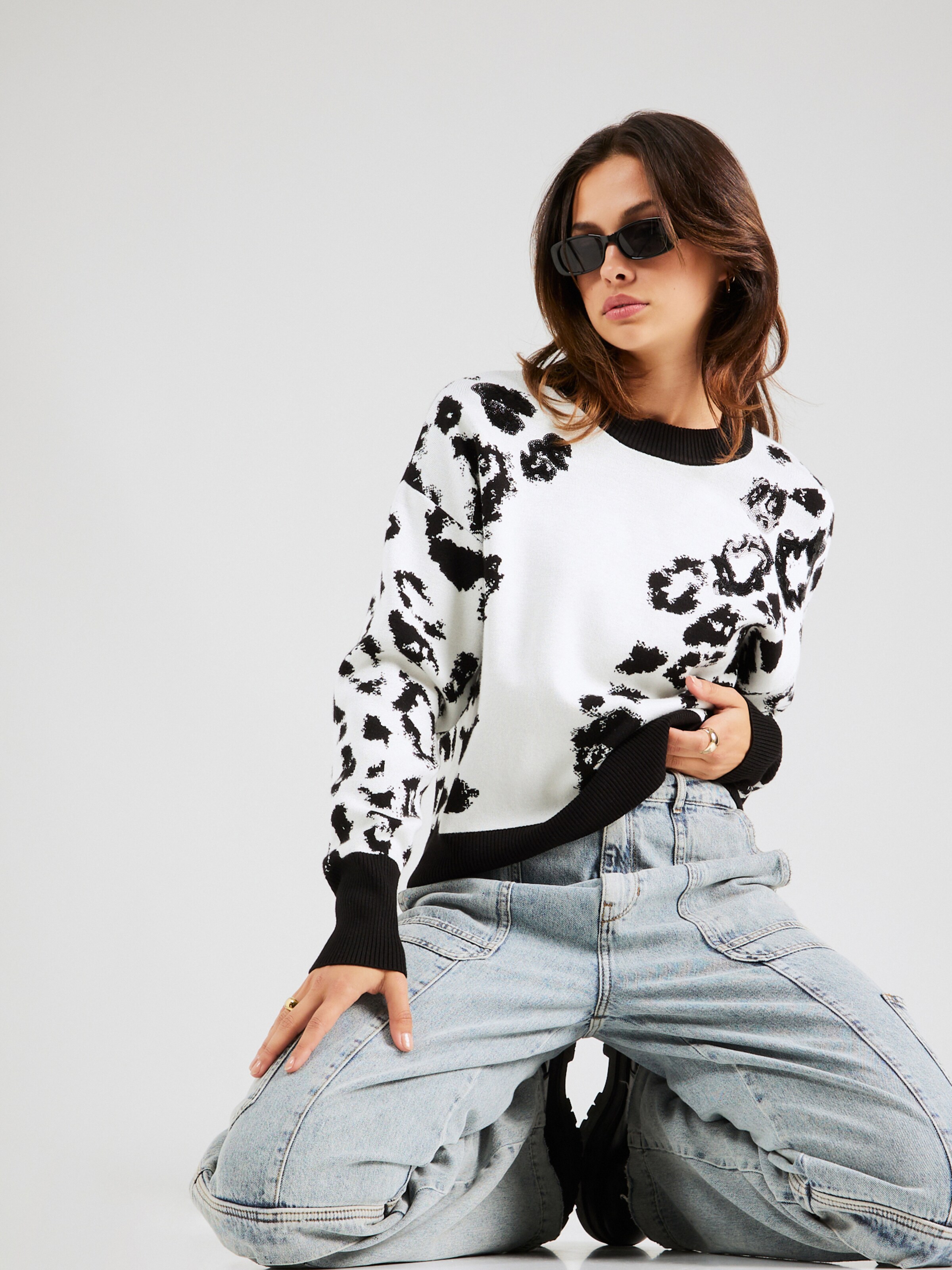 Dkny top white jumper