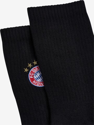 FC BAYERN MÜNCHEN Socken 'FC Bayern München' in Schwarz