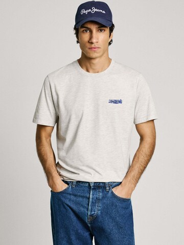 Maglietta di Pepe Jeans in grigio: frontale