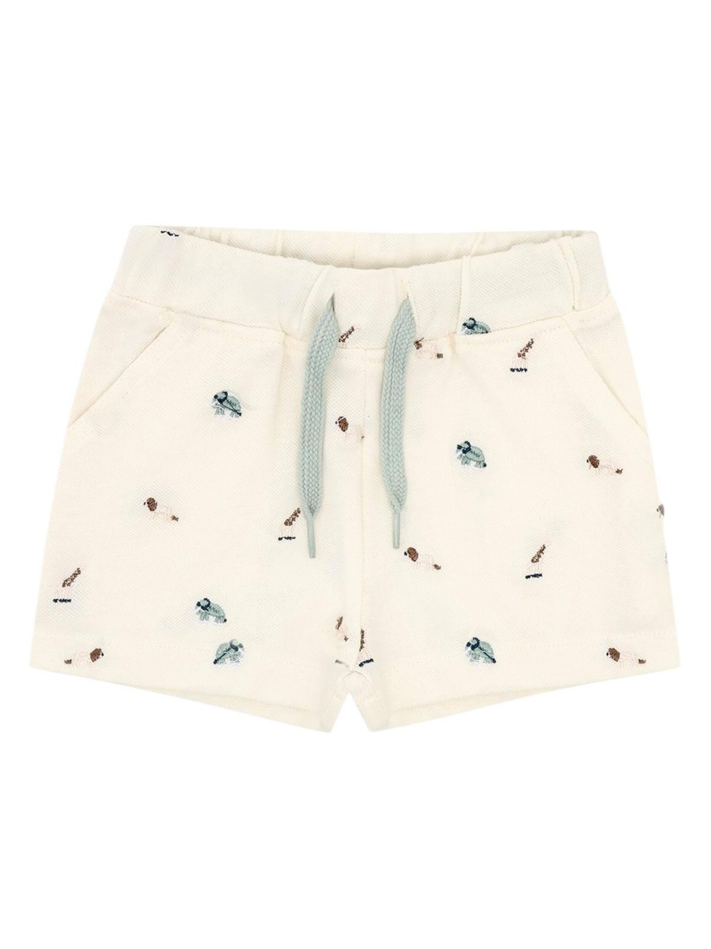 Hust & Claire Regular Hose 'Hust & Claire Shorts Haggi Animal'‌‌ in Weiß: Vorderseite