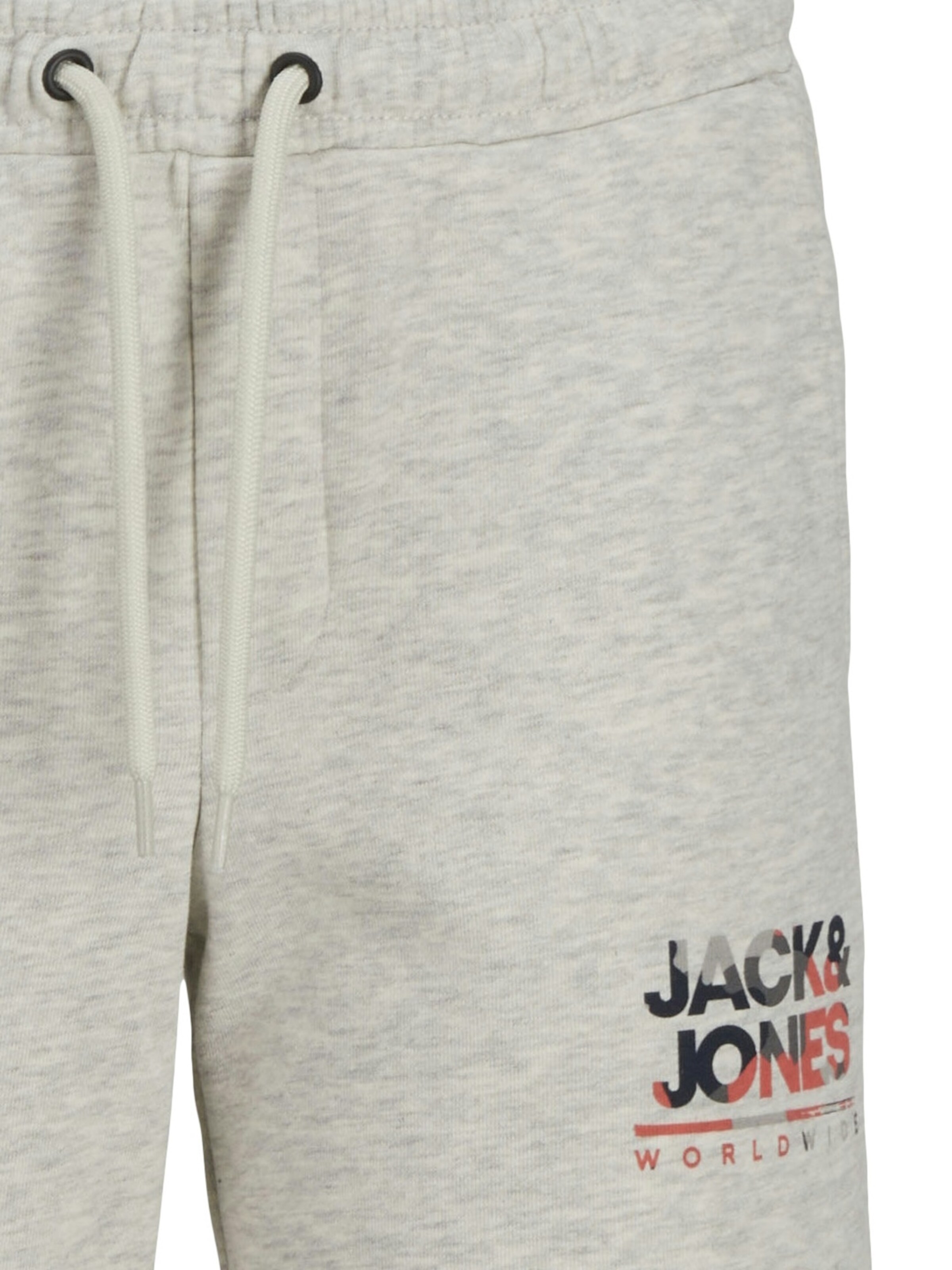 Coupe slim Pantalon de sport 'Luke' Jack & Jones Junior en gris