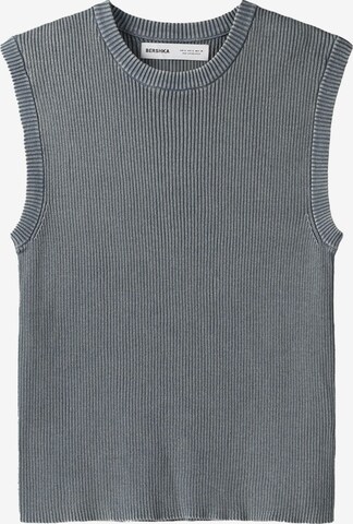 Bershka Shirt in Grey: front