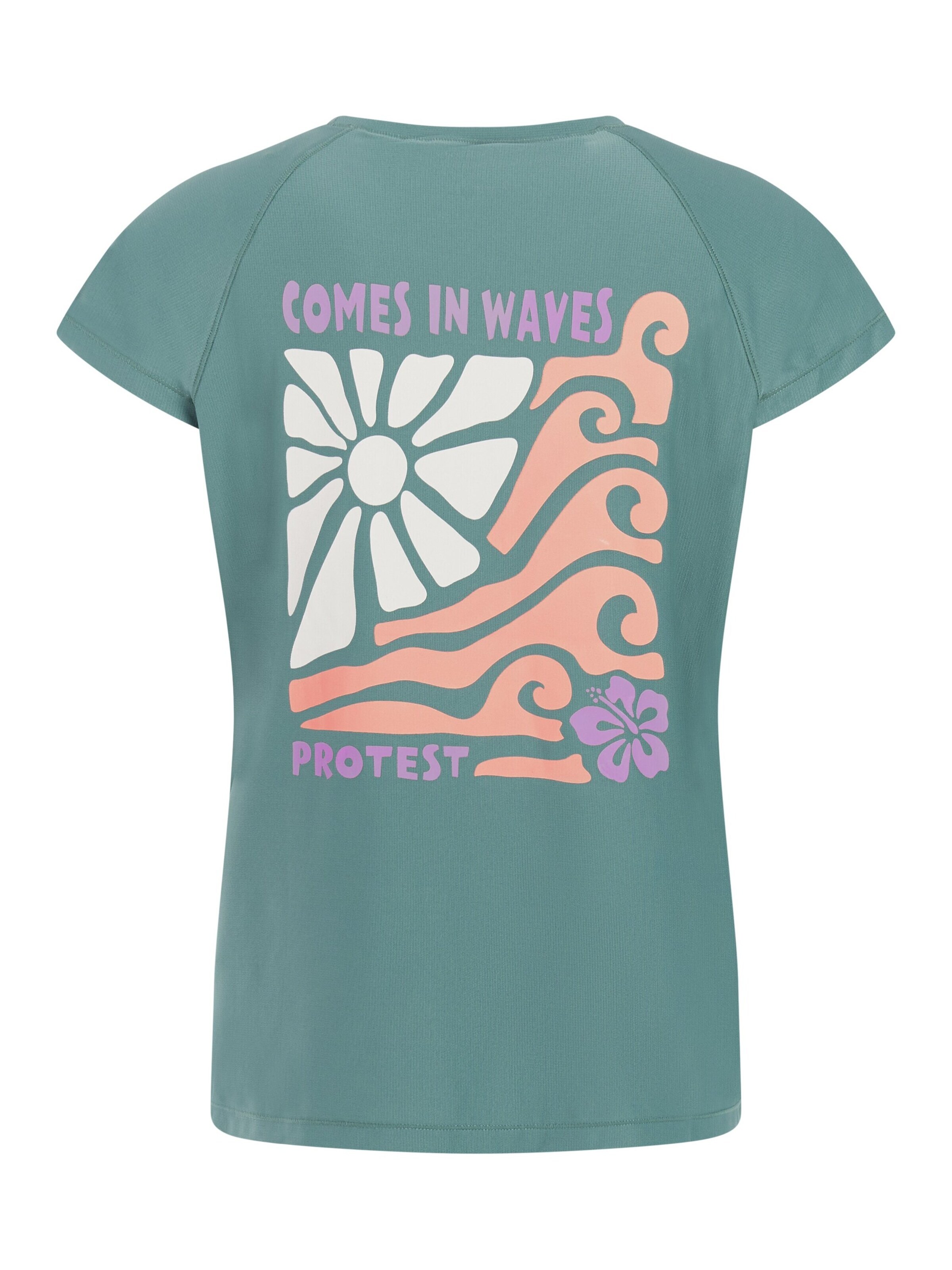 PROTEST Functioneel shirt 'PRTMagia' in Groen
