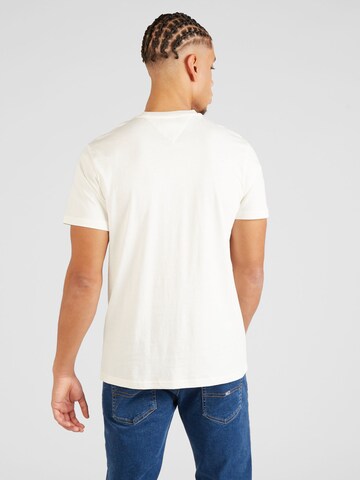 T-Shirt 'ESSENTIAL' Tommy Jeans en blanc
