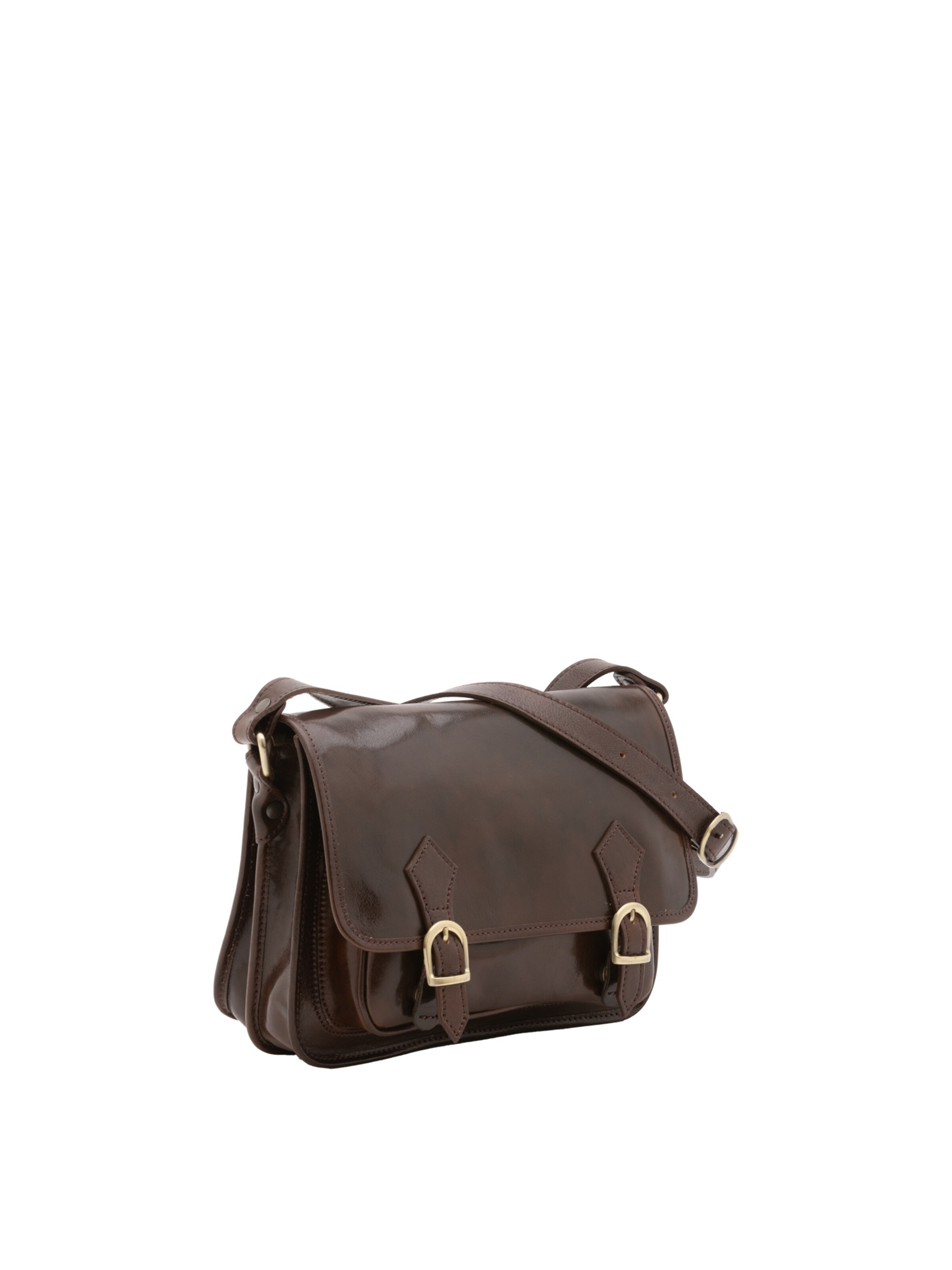 Viola Castellani Crossbody Bag in Brown: front