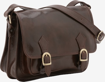 Viola Castellani Crossbody Bag in Brown: front