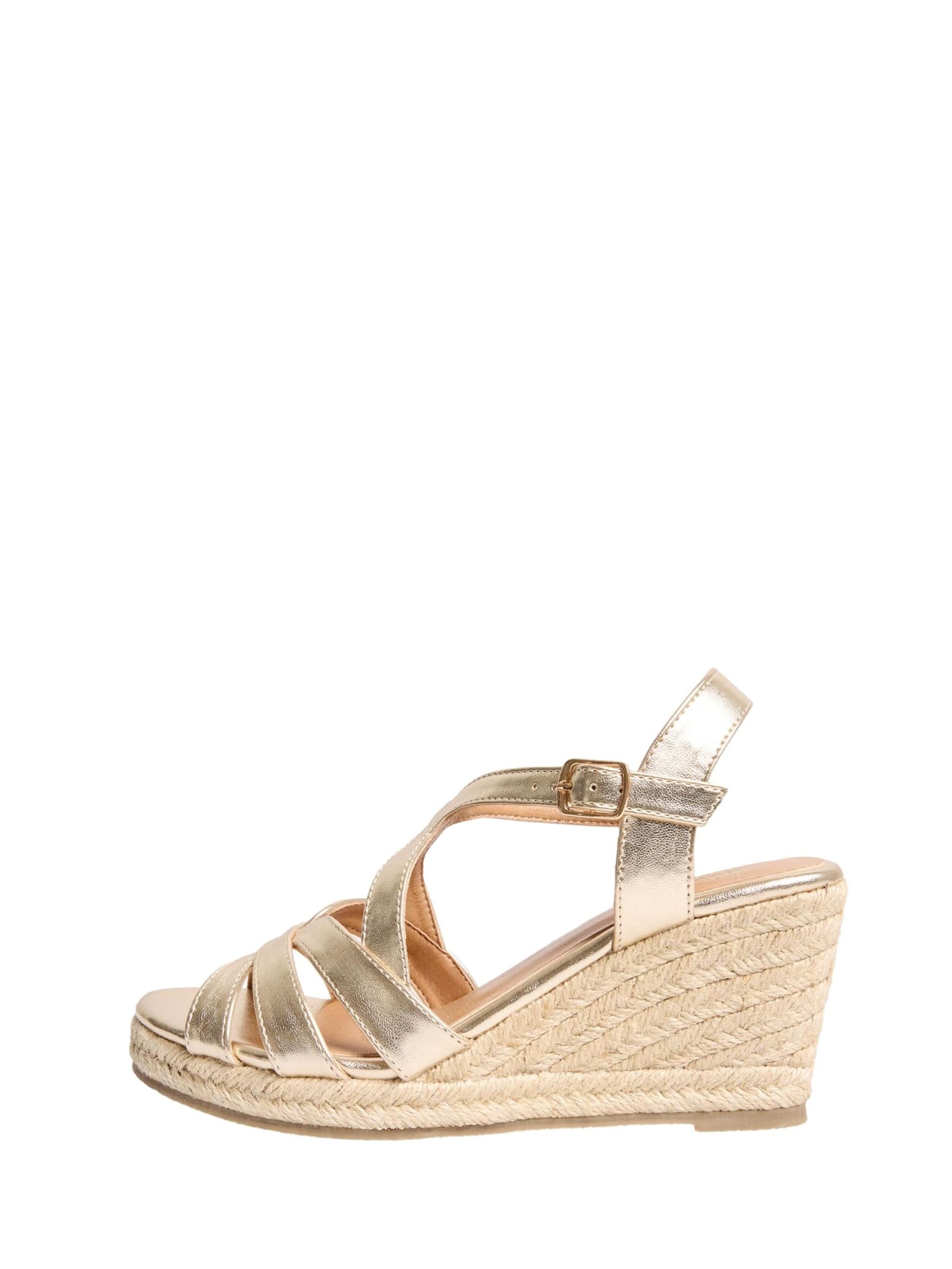 Friends Like These Σανδάλι σε χρυσό: μπροστά