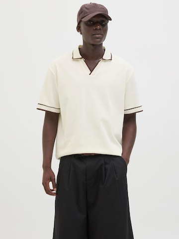 JACK & JONES Shirt in Wit: voorkant
