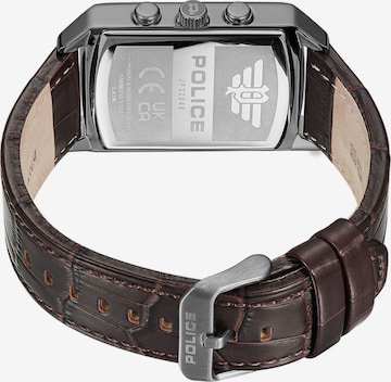POLICE Analog Watch 'SALEVE' in Brown
