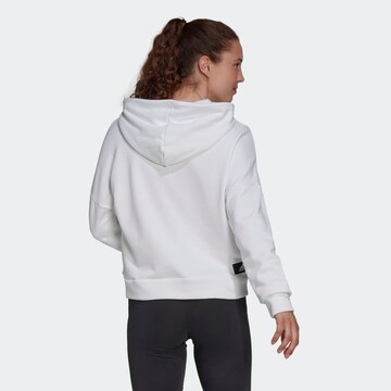 ADIDAS PERFORMANCE - Sweatshirt de desporto em branco