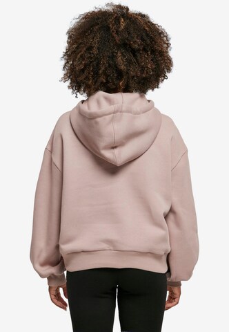 Merchcode Sweatshirt 'Peanuts - If you like it wear it' in Roze