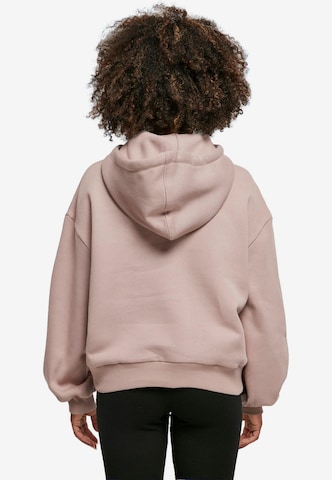Merchcode Sweatshirt 'Peanuts - If you like it wear it' in Pink