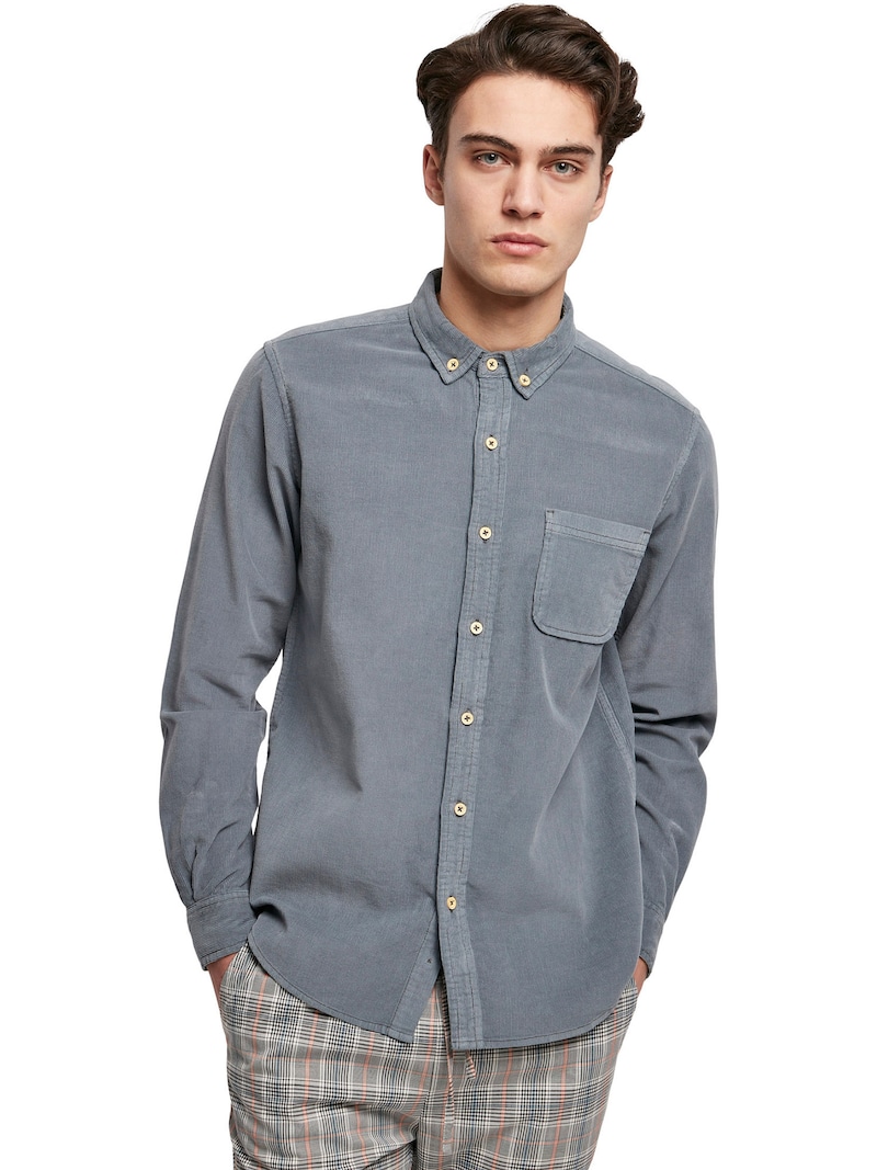 Button-up Shirts Urban Classics Button-up shirts Dusty Blue