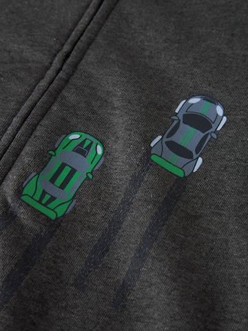 NAME IT Zip-Up Hoodie in Grey