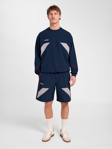 Hummel Regular Sportbroek in Blauw